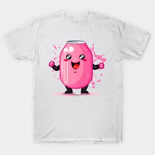 Soft drink cute T-Shirt cute giril T-Shirt